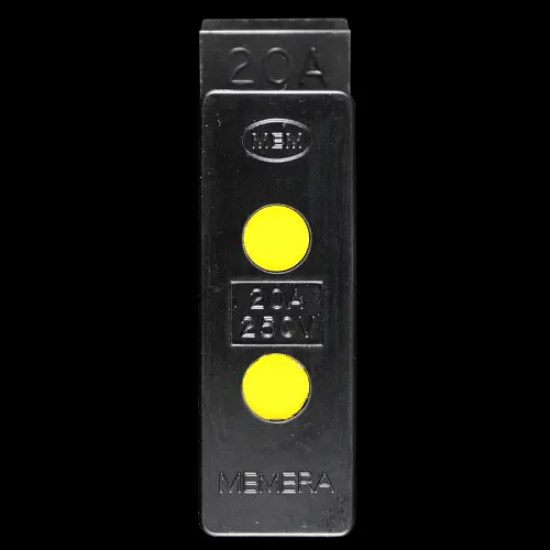 MEM 20 AMP REWIREABLE FUSE CARRIER HN521 MEMERA WITH BASE