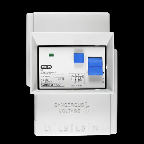 MEM 100 AMP 100mA FOUR POLE RCD INCOMER KIT TYPE AC BMR100