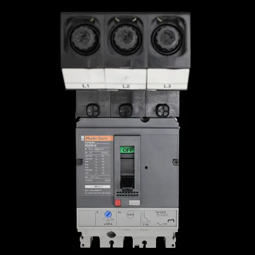 MERLIN GERIN 125 AMP 36kA TRIPLE POLE MCCB MGP1253 NS250N