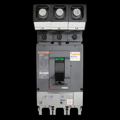 MERLIN GERIN 630 AMP 50kA TRIPLE POLE MCCB MGP6303 NS630N