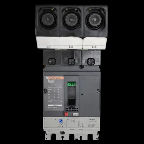 MERLIN GERIN 160 AMP 36kA TRIPLE POLE MCCB MGP1603 NS250N