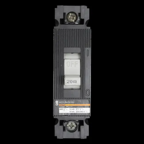 MERLIN GERIN 20 AMP 15kA MCCB C100NF COMPACT
