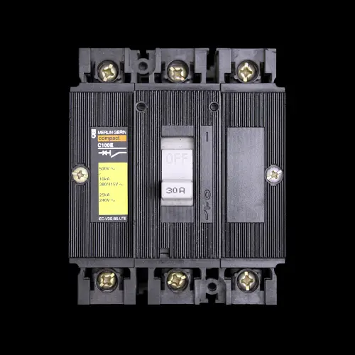 MERLIN GERIN 30 AMP 10kA TRIPLE POLE MCCB C100E