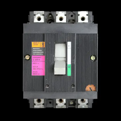 MERLIN GERIN 100 AMP 50kA TRIPLE POLE MCCB C125H