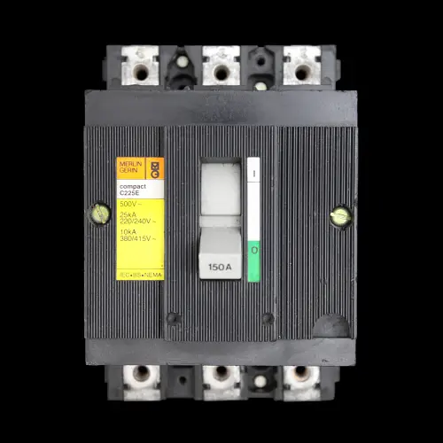 MERLIN GERIN 150 AMP 10kA TRIPLE POLE MCCB C225E
