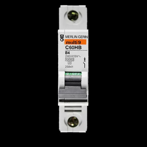 MERLIN GERIN 4 AMP CURVE B 10kA MCB CIRCUIT BREAKER C60HB 25841