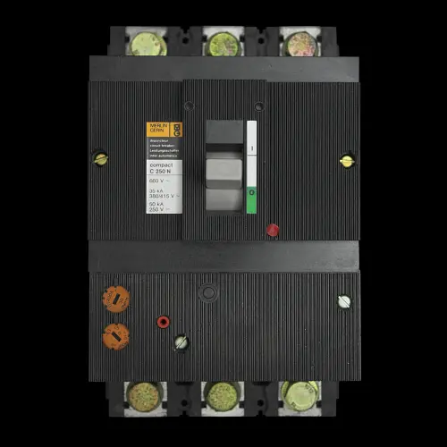 MERLIN GERIN 200 AMP 35kA TRIPLE POLE MCCB C250N