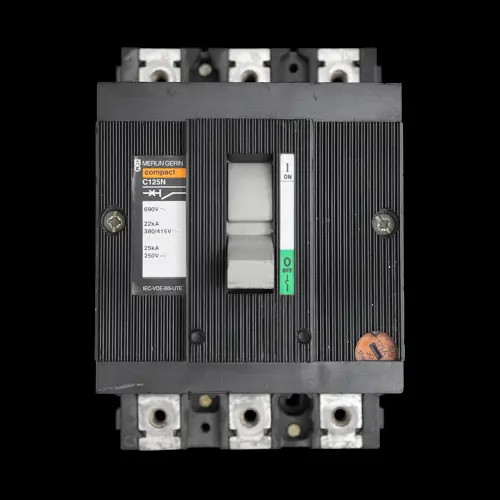 MERLIN GERIN 125 AMP 22kA TRIPLE POLE MCCB COMPACT C125N