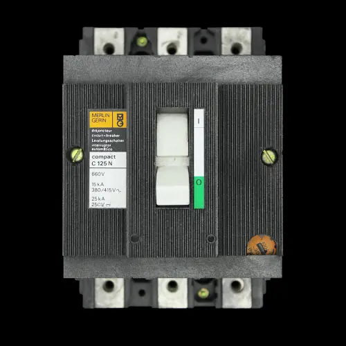 MERLIN GERIN 100 AMP 15kA TRIPLE POLE MCCB COMPACT C125N