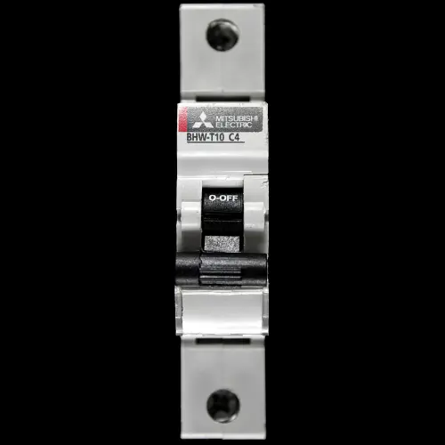 MITSUBISHI 4 AMP CURVE C 10kA MCB CIRCUIT BREAKER BHW-T10