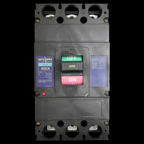 MITSUBISHI 400 MCCB TRIPLE POLE 25kA NO-FUSE BREAKER NF400-CS