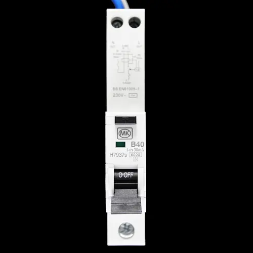 MK 40 AMP CURVE B 6kA 30mA RCBO TYPE AC SENTRY H7937s