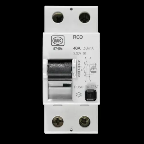 MK 40 AMP 30mA DOUBLE POLE RCD TYPE AC 5740s