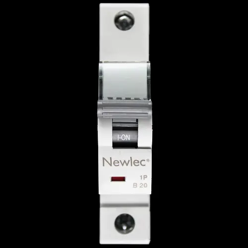 NEWLEC 20 AMP CURVE B 6kA MCB CIRCUIT BREAKER NLMB120BA