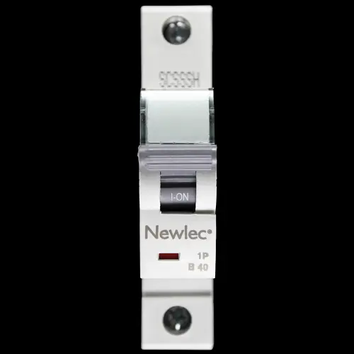 NEWLEC 40 AMP CURVE B 6kA MCB CIRCUIT BREAKER NLMB140BA