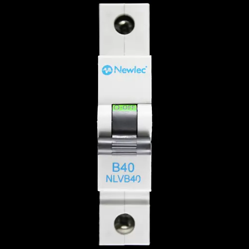NEWLEC 40 AMP CURVE B 6kA MCB CIRCUIT BREAKER NLVB40
