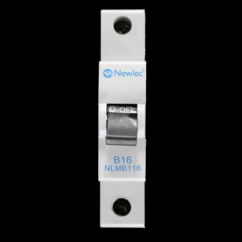 NEWLEC 16 AMP CURVE B 6kA MCB CIRCUIT BREAKER NLMB116