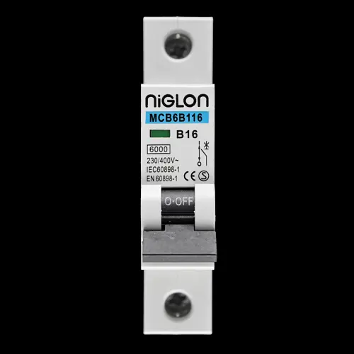 NIGLON 16 AMP CURVE B 6kA MCB CIRCUIT BREAKER MCB6B116 B