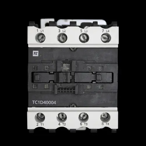 C&S ELECTRIC 40 AMP FOUR POLE NO CONTACTOR 230V COIL TC1D40004 TX1D6P7 TC