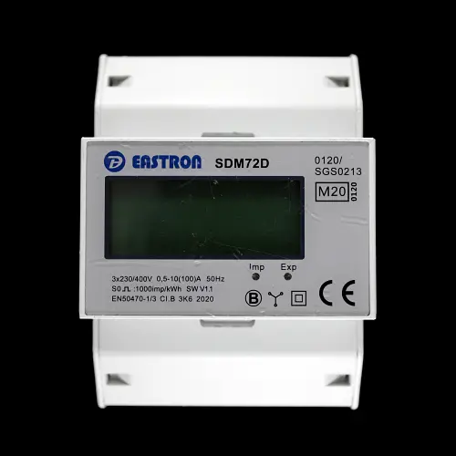 EASTRON 100 AMP THREE PHASE DIGITAL KWH METER SDM72D