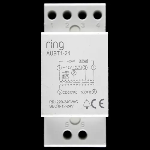RING 8V 12V 24V DOORBELL TRANSFORMER 220-240V AUBT1-24