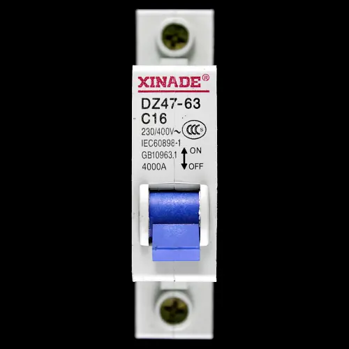 XINADE 16 AMP CURVE C 4kA MCB CIRCUIT BREAKER DZ47-63
