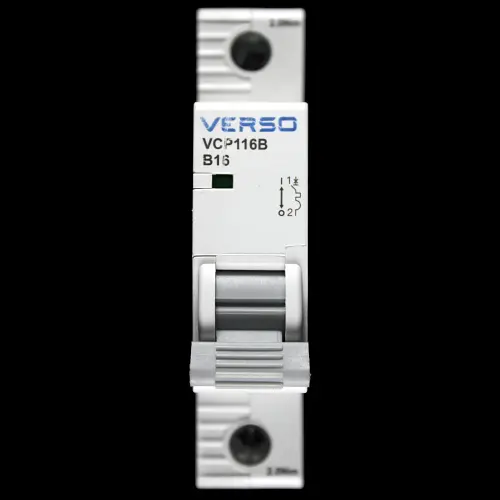 VERSO 16 AMP CURVE B 6kA MCB CIRCUIT BREAKER VCP116B