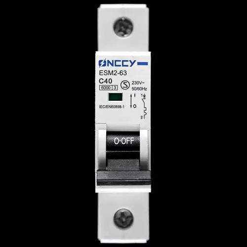 ONCCY 40 AMP CURVE C 6kA MCB CIRCUIT BREAKER ESM2-63