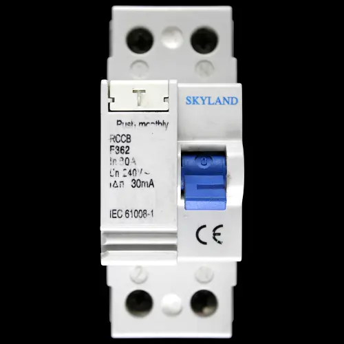 SKYLAND 80 AMP RCCB DOUBLE POLE 30mA F362