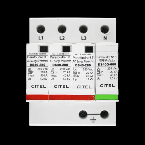 CITEL TYPE 2 AC SURGE PROTECTOR TRIPLE POLE & NEUTRAL DS44S-280/G