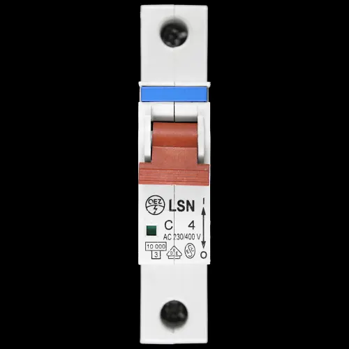 OEZ 4 AMP CURVE C 10kA MCB CIRCUIT BREAKER LSN