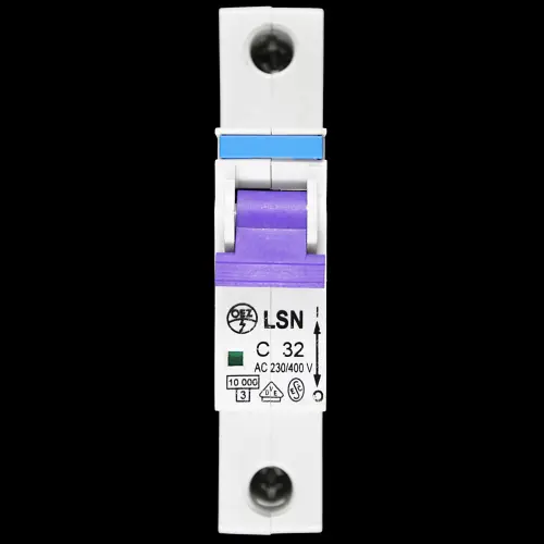 OEZ 32 AMP CURVE C 10kA MCB CIRCUIT BREAKER LSN