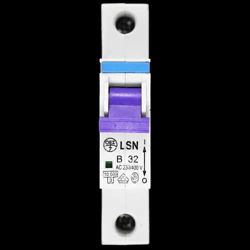 OEZ 32 AMP CURVE B 10kA MCB CIRCUIT BREAKER LSN