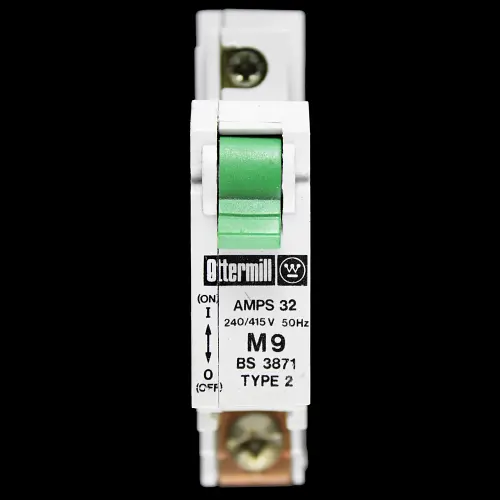 OTTERMILL 32 AMP TYPE 2 M9 MCB CIRCUIT BREAKER SYSTEM T T232