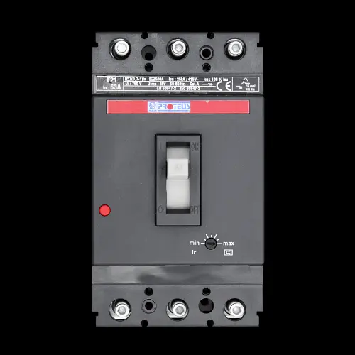 PROTEUS 63 AMP 25kA TRIPLE POLE MCCB F21