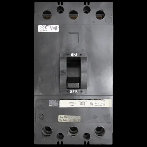 SQUARE D 225 AMP 22kA TRIPLE POLE MCCB KAL