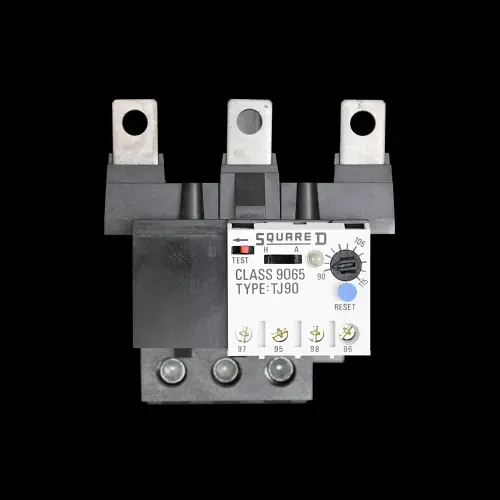 SQUARE D 90 - 115 AMP TRIPLE POLE THERMAL OVERLOAD RELAY 9065 TJ90