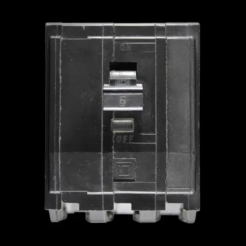 SQUARE D 6 AMP TYPE 4 M3 TRIPLE POLE MCB CIRCUIT BREAKER QOX QO-X