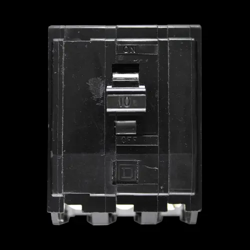 SQUARE D 10 AMP M3 TRIPLE POLE MCB CIRCUIT BREAKER QO
