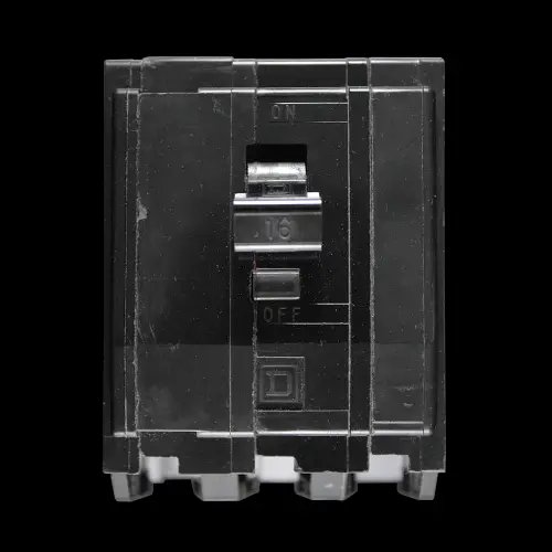 SQUARE D 16 AMP TYPE 4 M3 TRIPLE POLE MCB CIRCUIT BREAKER QOX QO-X