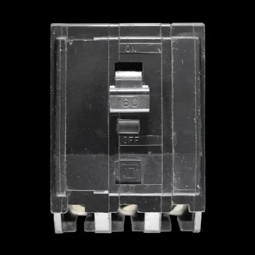 SQUARE D 60 AMP TYPE 4 M3 TRIPLE POLE MCB CIRCUIT BREAKER QOX QO-X