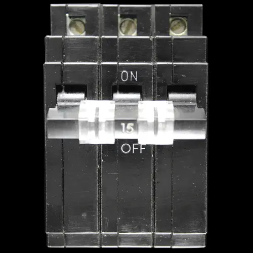 SQUARE D 15 AMP M3 TRIPLE POLE MCB CIRCUIT BREAKER QA