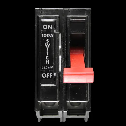 SQUARE D 100 AMP DOUBLE POLE MAIN SWITCH DISCONNECTOR QO1-100M