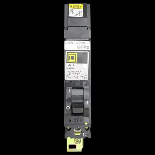 SQUARE D 20 MCCB 12.5kA SFA1020C