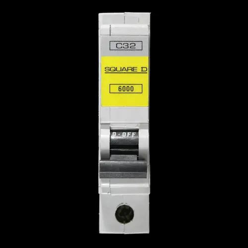 SQUARE D 32 AMP CURVE C 6kA MCB CIRCUIT BREAKER QOE QO132EC6 6000