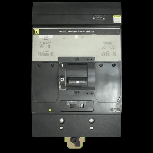 SQUARE D 400 AMP 50kA TRIPLE POLE MCCB SERIES 2 SMA3400