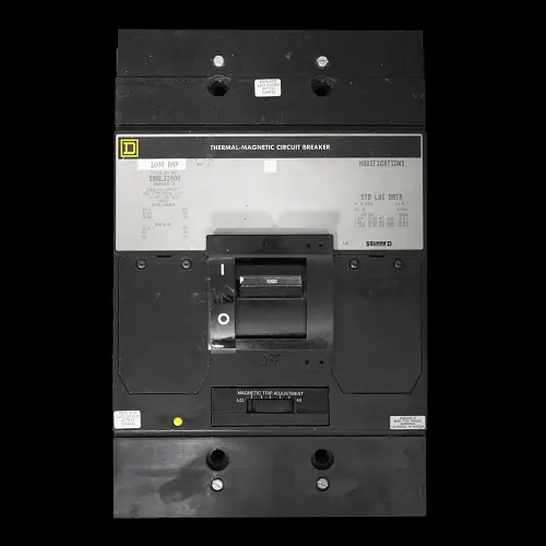 SQUARE D 1000 AMP 50kA TRIPLE POLE MCCB SERIES 2 SMAL31000