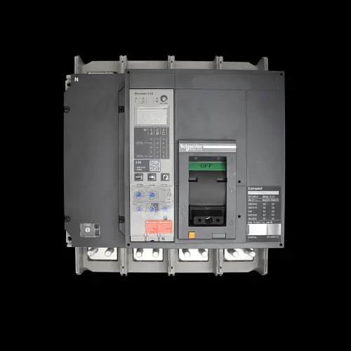 SCHNEIDER 800 AMP 50kA FOUR POLE MCCB NS800N MICROLOGIC 5 E