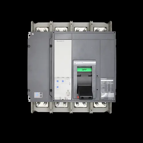 SCHNEIDER 800 AMP 50kA FOUR POLE MCCB NS800N MICROLOGIC 2