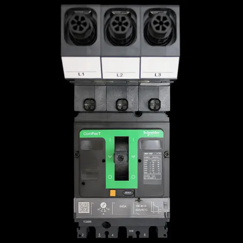 SCHNEIDER 80 AMP 36kA TRIPLE POLE MCCB PP40803X NSX100F